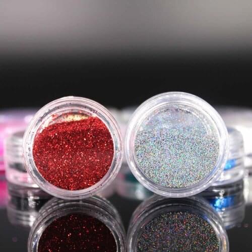 Kawaii 1 Pcs Red Silvery DIY Nail Art Nail Polish 12 Color Purple Soak Off UV Gel Polish Glue Lacquer Manicure Varnish Tool #03