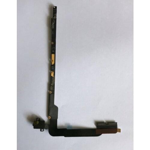 Original new For iPad 3rd 4th 3 4 Volume Headphone Audio Headset Jack + PCB Board Flex Cable Wifi / 3G version