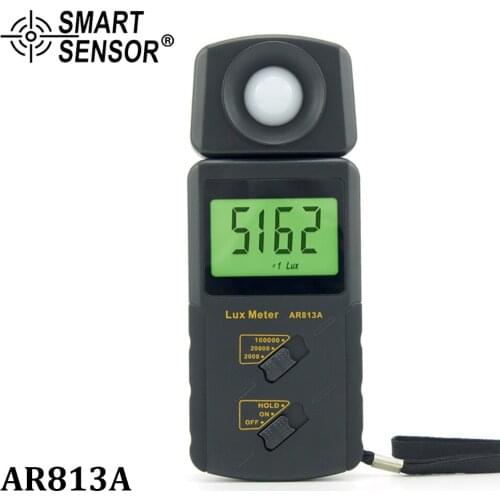 Handheld LCD Screen Display Luminometer Digital Lux Meter Single Beam Spectrometers Measurement Range 1~100.000lux