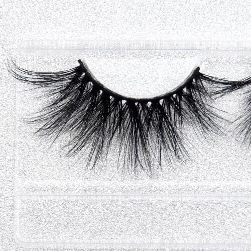 Visofree 25mm Eyelashes Makeup Mink eyelashes Handmade Full Strip Lashes Natural Long 3D Mink Lashes False Eyelashes E61