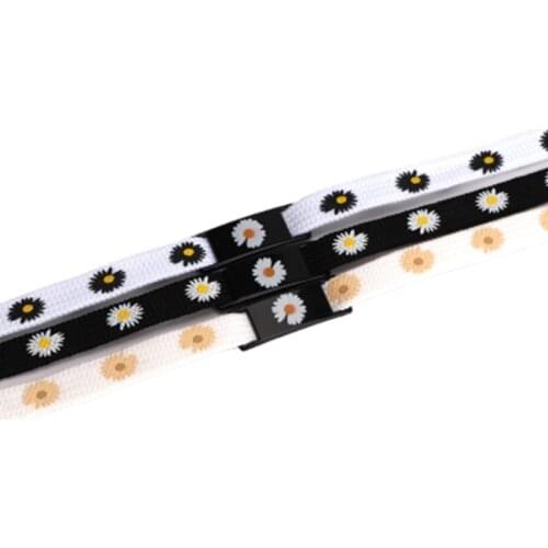 Little Daisies Shoelaces Cartoon Printing Fashion Women Men Shoes laces High-top Canvas Sneakers Shoelace AF1 Sports Shoelaces