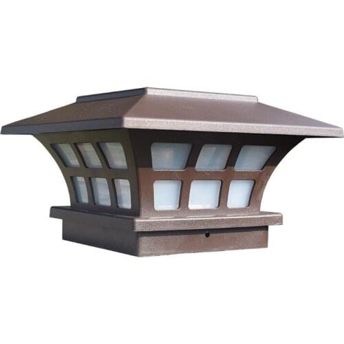 Solar coffee stigma lamp, outdoor waterproof decoration wall lamp, garden stigma lamp, wall lamp