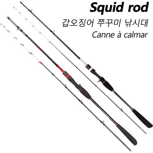 Boat rod squid rod jigging offshore octopus Hairtail fishing rod sea fishing raft rod fishing pole casting rod