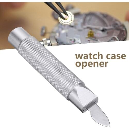 High Quality 2x14cm Aluminum Watch Case Open Blade For Removing Snap-type Case Backs Watch Battery Change Opener Wrench Tool