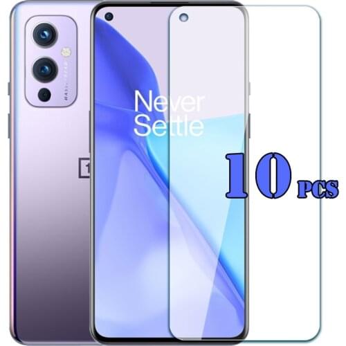 10pcs 2.5D Tempered Glass Premium Shield 9H Screen Protector Film Guard For OnePlus 9 Lite 9E 9R 8T Nord CE 5G Nord 2 N10 N100