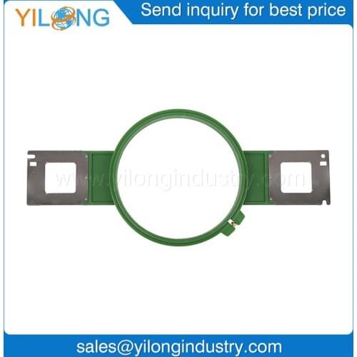 EMBROIDERY SPARE PARTS Tajima GREEN Hoops 210mm Round shape Total Length 495mm TAJIMA tubular frame TAJIMA tubular hoop