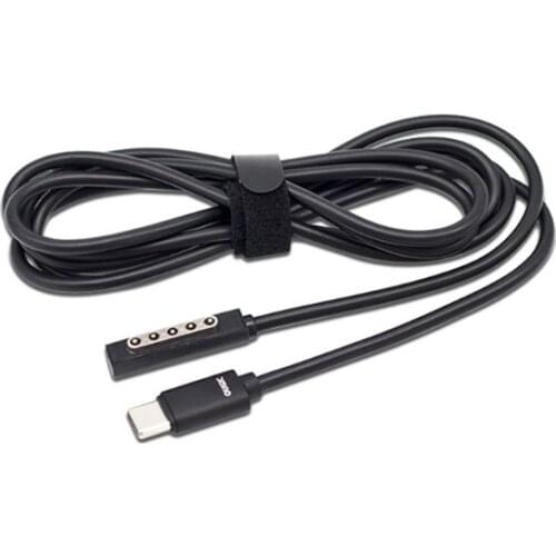 USB C Type C Female Or Male Power Supply Charger Adapter Charging Cable Cord for Surface Pro 1/ 2/Surface RT M5TB