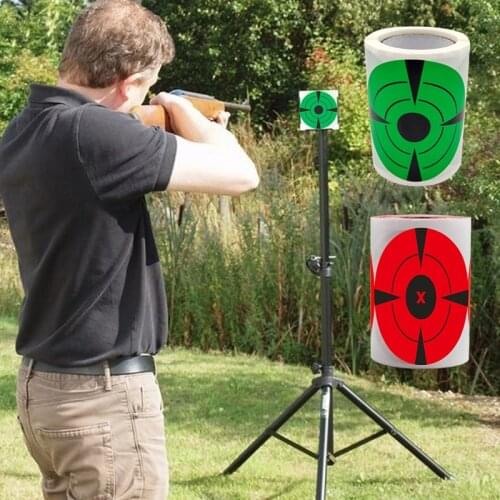 120pcs/Roll Shooting Target Adhesive Shoot Targets Splatter Reactive Stickers For Archery Bow Hunting Shooting Practice Training