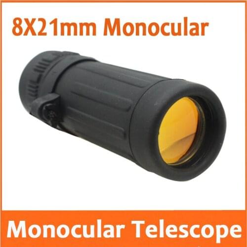 8x 21mm Toy Outdoor Portable Educatioanl Children Student Telescope Toys Monocular Single telescope concert 10 Times Telescope