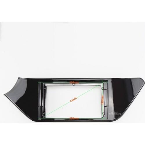 9 INCH Car Audio Frame GPS Navigation Fascia Panel Car dvd Plastic Frame Fascia is suitable for 2018 CHERY ARRIZO GX