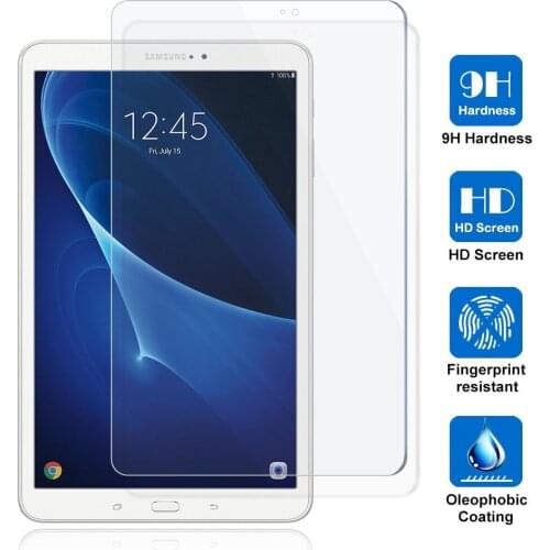 9H 2.5D 0.3MM Explosion-Proof Toughened Tempered Glass For Samsung Galaxy Tab A 10.1 (2016) P580 P585 Screen Protect Cover Film