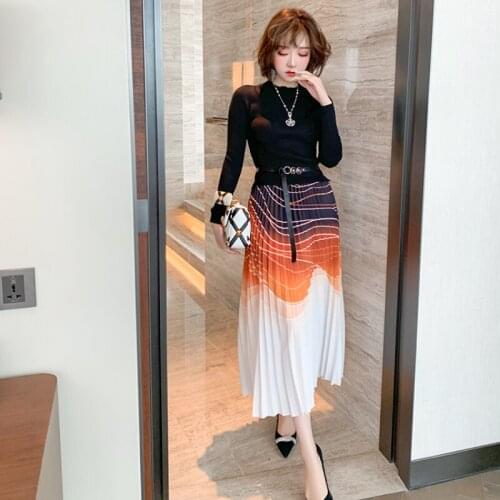 Awarose Fashionable Knitted Dresses