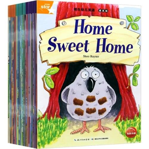 24 Pcs / set English Enlightenment Storybook Children Baby famous Story Child Book Reading Story Books For Kids Bedtime Stories