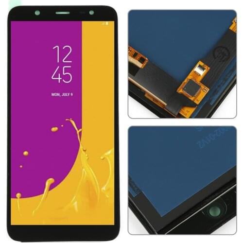 For SS J8 2018 J810 J810M/DS Black Single Assembly Phone Repair Accessories Материнская Плата Phone LCD Screens