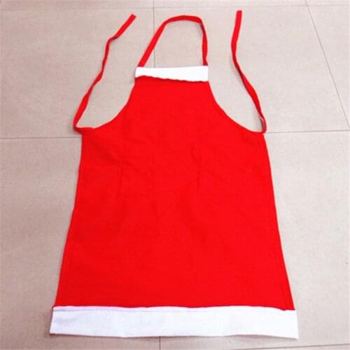 Women Men Christmas Santa Apron Christmas Apron Creative Decoration