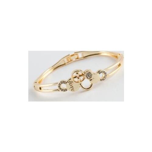 Gemstone Clamp Bracelet