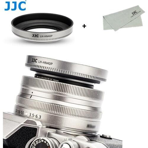 JJC Screw-in Lens Hood Shade for Nikon NIKKOR Z DX 16-50mm f/3.5-6.3 VR Lens Replaces Nikon HN-40 Lens Protector ABS Material
