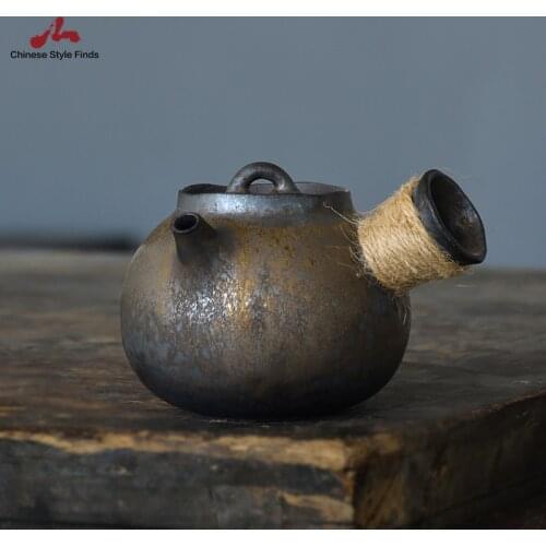 Tea Set ceramic kyusu teapot handmade tea pot chinese kung fu tea pot drinkware 200ml