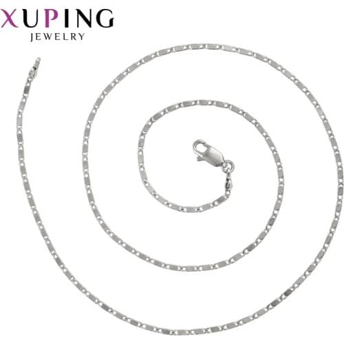 Xuping European Style Necklace Classical for Women Simple Jewelry Thanksgiving New Years Day Gifts 45133