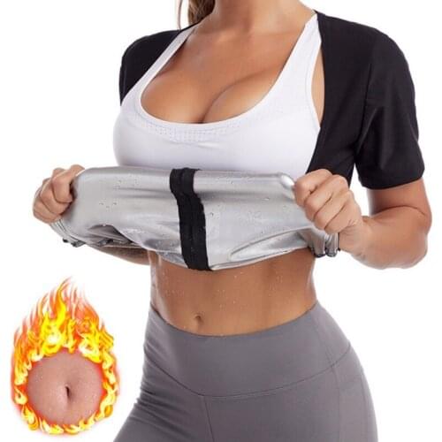 Sauna Sweat Vest Polymer Waist Trainer Weight Loss Shapewear Tummy Slimming Sheath Workout Body Shaper Corset
