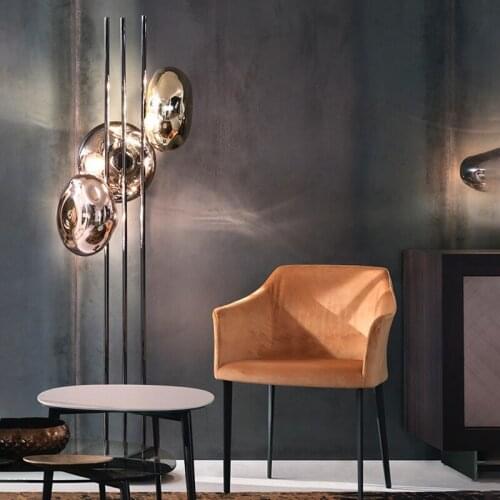 Nordic Creative Art Lava Glass Shade Led Floor Lamp Standing Lamp Bedroom Bedside Lamp Living Room Home Decor Sofa Corner Lights