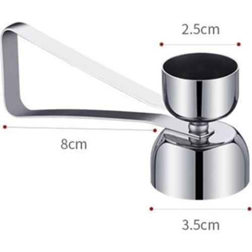 Useful Stainless Steel Raw Egg Shell Topper Cutter Opener Snipper Egg Knocker
