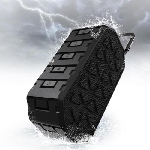 Portable Bluetooth 4.2 Wireless Speaker 10W Deep Bass Shockproof Waterproof Subwoofer Hands-Free Call 1000mAh For Outdoor Sport