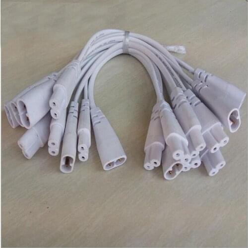 T5 integrated holder connecting cable male female connector wire butted line 20pcs