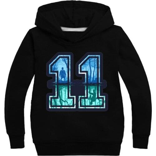Stranger Things Print Hooded Hoodie for Boys Girls Fashion Hoodies Sweatshirt Pullover Gifts Hooded Sportswear Tops for Children