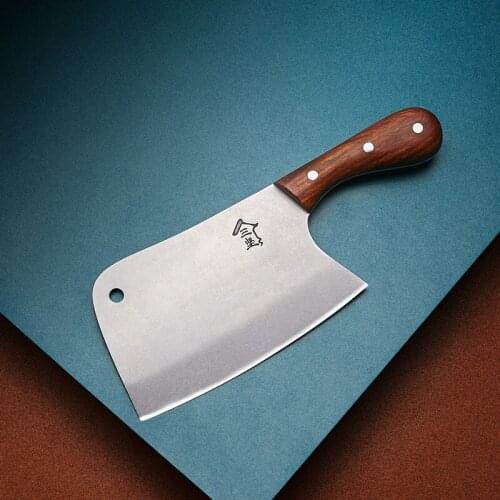 Traditional Handmade Forging Thickened Chopper Cutting Bone Chicken Duck Meat Bone Professional Commercial Ktchen Knife Cutter