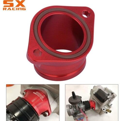 Motorcycle High Quality OTOM CNC Aluminum Carburetor Intake Manifold Interface Pipe For ZONGSHENG NC250 NC450 Free Shipping