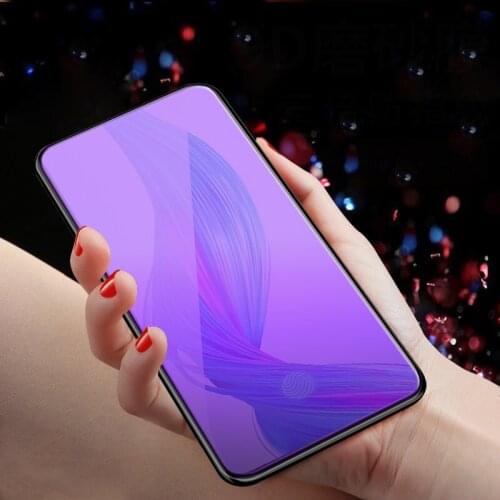 9H Full Cover Tempered Glass For OPPO Realme 5 Pro X Lite Anti-blue Matte Frosted Anti fingerprints Screen Protector Front Film