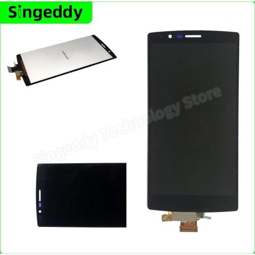 LCD Display Assembly For LG G4 H815 H810 H811 VS986 LS991 F500L 1sim Black 5.5'' 2560*1440 TFT Touch Screen Retina Complete