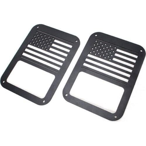 1 Pair Durable Tail lamp Taillight Cover Guards Protector for Jeep Wrangler 2 4 door