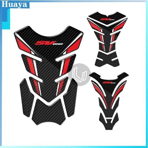 3D Motorcycle Tank Pad Protector Case for Suzuki SV650 SV650S SV650X Decals