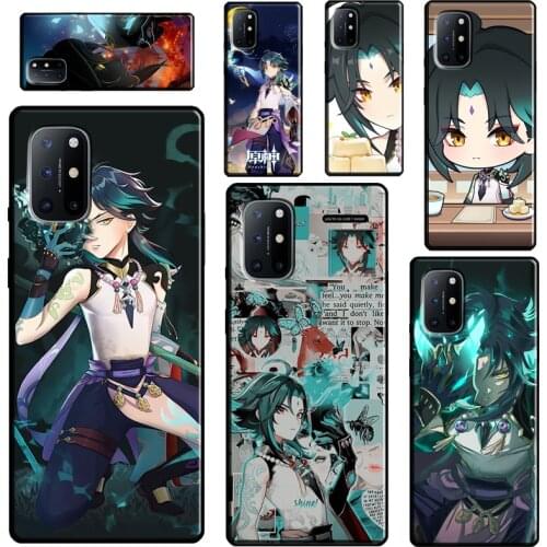 Genshin Impact Xiao For OnePlus 9 Pro 7 8 Pro 7T 8T 9R Case For Realme 8 Pro GT C3 C15 C21 Q3 6 7 Pro 7i Cover