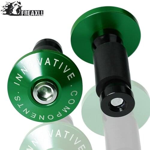 For Kawasaki Ninja 300 650 ER6F ER6N Z750 Z800 Z900 ZX7R 7/8" Motorcycle Handlebar CNC Motor Part Handle Hand Grips Bars Ends