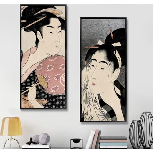 Views of Mount Fuji Famous Japanese Painting Ukiyo-e Master Works HD Prints Canvas Painting for Office Home Decor