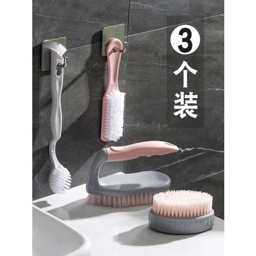 Long handle shoe brush household non-injury shoe multifunctional cleaning artifact hard bristle brush set