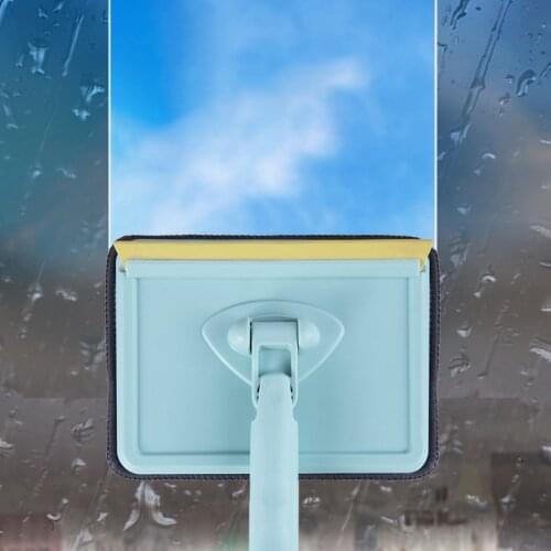 YOREDE Multifunction Cleaning Brush Long Handle Glass Wiper Mop For Washing Windows Home Cleaning Products Screen Window Scraper
