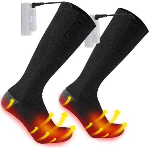 Heating Sock Three Modes Elastic Comfortable Water Resistant Electric Warm Sock Set