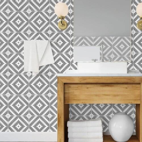 10/15/20/30cm Wall Sticker Desk Kitchen Decoration Art Mural Bathroom Glass Tile Waist Line PVC DIY Wall Decals customed