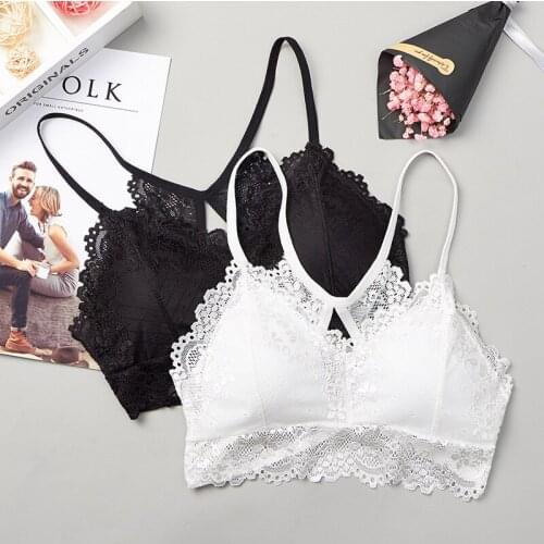 New small sling beauty back wrapped chest No steel ring with chest pad student high school sports beauty back underwear