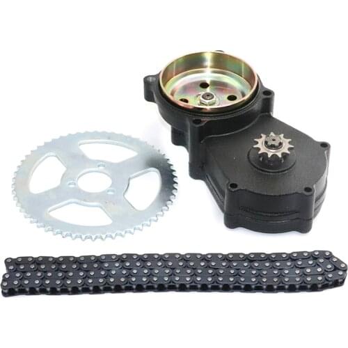 47cc 49cc pocket bike liya front gearbox transmission gear box mini moto atv with t8f chain and Chain plate 2 stroke engine part