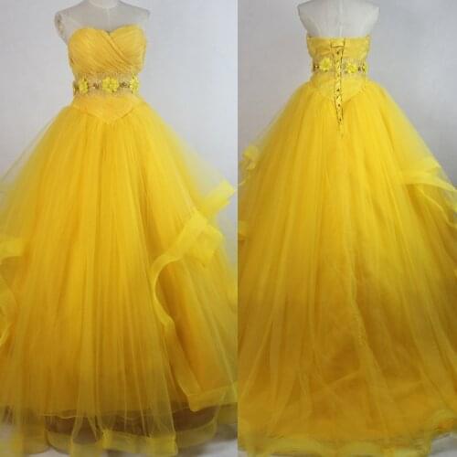 Girl And Beast Belle Party Dance Princess Dress Fantasy Halloween Carnival Ball Gown Adult Women Cosplay Costume