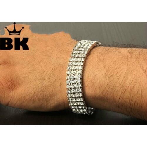 THE BLING KING Silver Bracelets