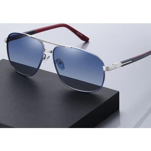 High Quality Pilot Sunglasses For Men Polarized UV400 Sunglass Mens Driving 2021 Vintage Sun Glasses Oculos Okulary With Box