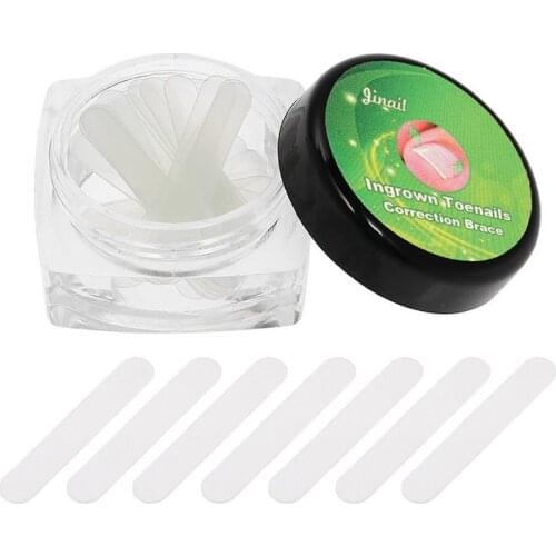 10 Pieces Of Orthodontic Patch Orthodontic Patch Nail Sulcus Correction White Patch Orthodontic Pad Ingrown Nail Pad And Wire