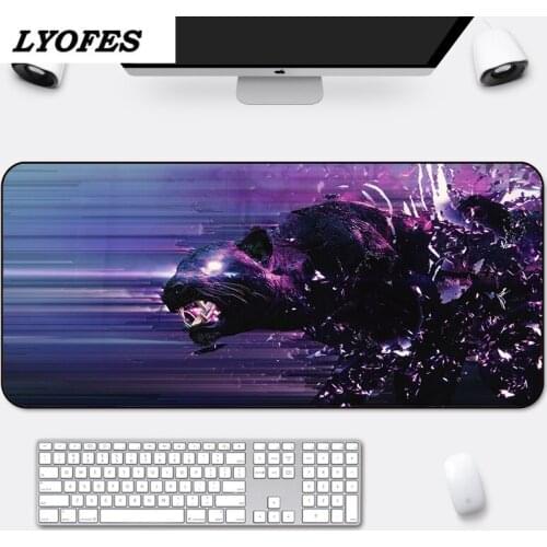 Mouse Pad Large Gaming 80x30cm XL Lockedge Computer Gamer Keyboard Mouse Mat Hyper Beast Desk Mousepad for PC Desk Pad
