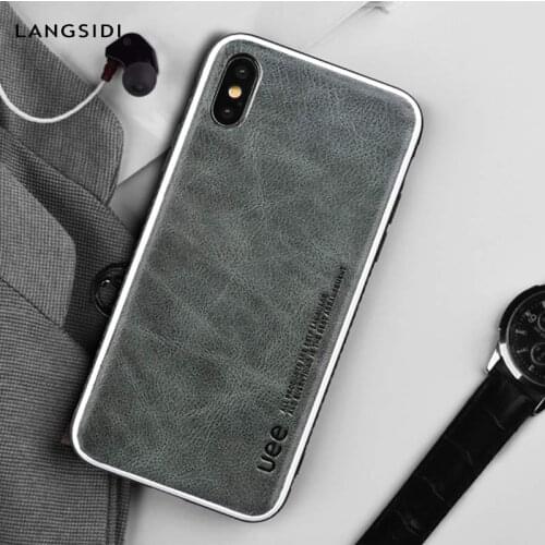 Genuine Leather phone case for iphone 11 12 Pro Max 12 Mini 8 plus 6 7 XSmax XR All inclusive protective case for iphone x case